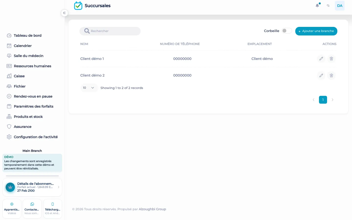 Un second site avec sa propre journée