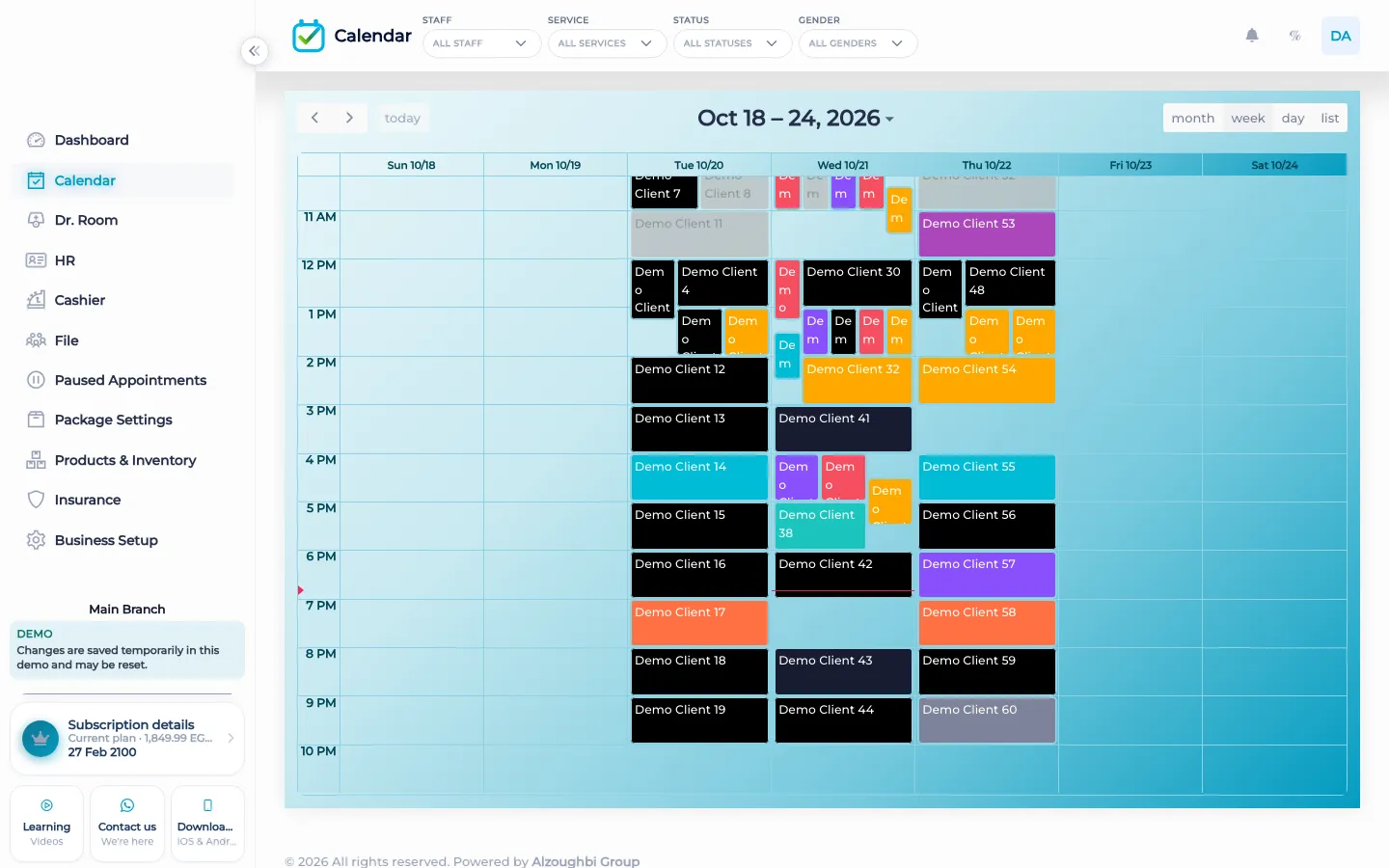 A visit moved on the BOC calendar